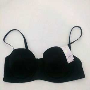 Auden Lightly Lined Convertible Bra Black 34B